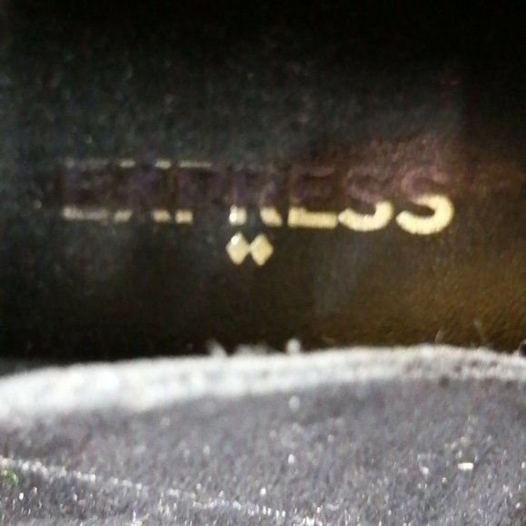 Express Womens Wedge Heel Pull On Ankle Boots Cushioned Black Sz 9 - Picture 9 of 10